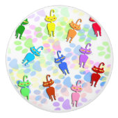 猫ちゃん セラミックノブ (正面)