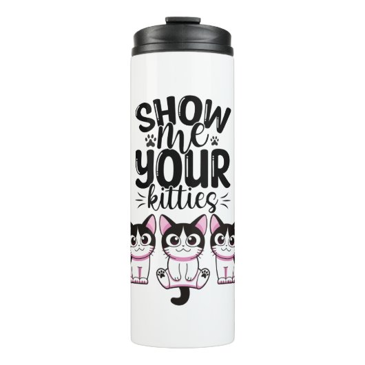 猫ちゃん タンブラー (正面)