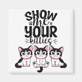 猫ちゃん マグネット (正面)