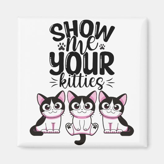 猫ちゃん マグネット (正面)