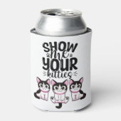 猫ちゃん 缶クーラー (缶正面)
