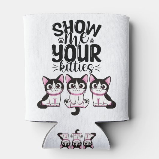 猫ちゃん 缶クーラー (裏面)