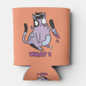 猫って何？ゾンビキャットハロウィン 缶クーラー (裏面)