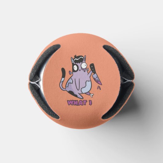 猫って何？ゾンビキャットハロウィン 缶クーラー (ボトム)