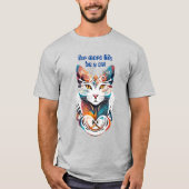 猫である Tシャツ (正面)