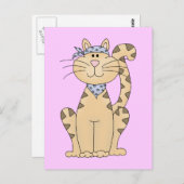 猫であカッコいいる ポストカード (正面/裏面)