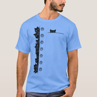 猫でいっぱいになったトベ・フォンセカ Tシャツ