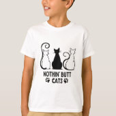 猫ではなく猫 Tシャツ (正面)