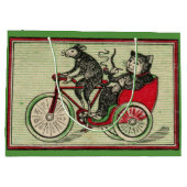 猫でよかった ラージペーパーバッグ (裏面)