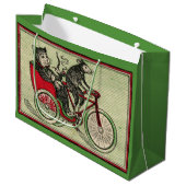 猫でよかった ラージペーパーバッグ (正面アングル)