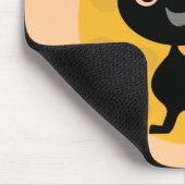 猫とこうもりハロウィーンTシャツとギフト マウスパッド (コーナー)