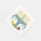 猫とのハヌカー！ナプキン スタンダードランチョンナプキン (角)