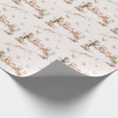 猫とのパーティー ラッピングペーパー (角)