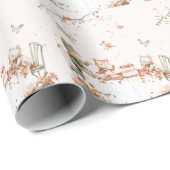 猫とのパーティー ラッピングペーパー (ロールコーナー)