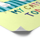 猫との会話 ポスター (角)