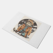 猫との出会い ドアマット (アングル)