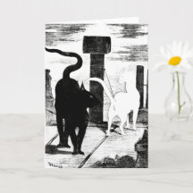 猫との出会い – Eduard Manet - Cat Art