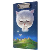 猫との夢のような夜空 クリップボード (左)