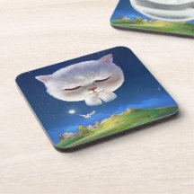 猫との夢のような夜空