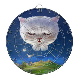 猫との夢のような夜空 ダーツボード