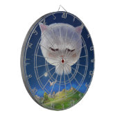 猫との夢のような夜空 ダーツボード (正面左)