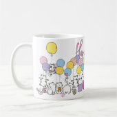 猫との幸遊せな1年 コーヒーマグカップ (左)