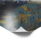 猫との星空のナイトアート フォトプリント            (角)