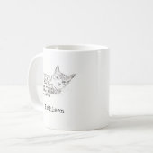 猫との時間。.... コーヒーマグカップ (正面左)