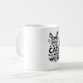 猫との時間 コーヒーマグカップ (正面左)