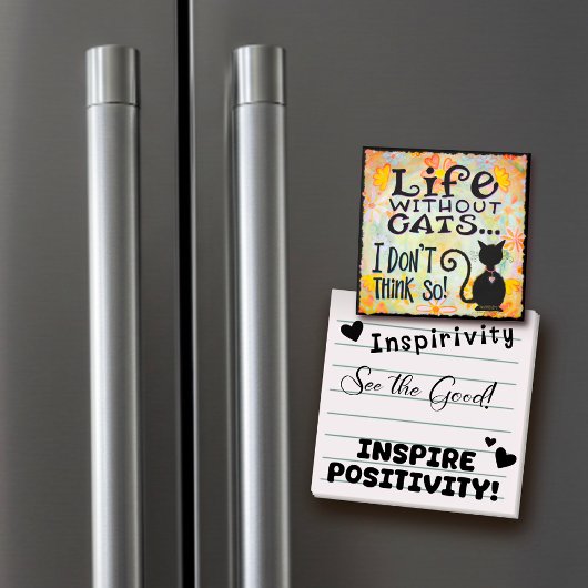 猫との暮らしおもしろいかわいいトレンディー マグネット