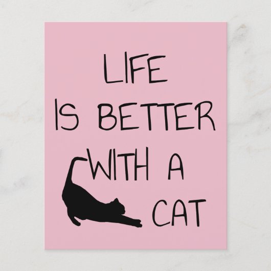 猫との暮らしが良い – 猫好き (正面)