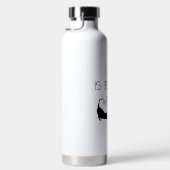 猫との暮らしが良い – 猫好き ウォーターボトル (右面)