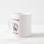 猫との甘い時間 コーヒーマグカップ (正面左)