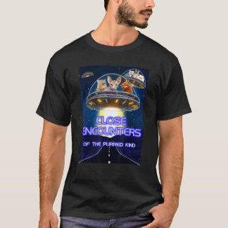 猫との遭遇 〜にゃんこニアミート〜 Tシャツ