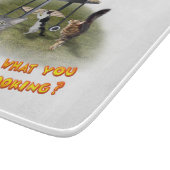 猫とのBBQ切断ボード カッティングボード (角)