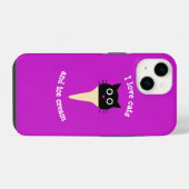 猫とアイスクリームが大好き Case-Mate iPhoneケース iPhone 14ケース (裏面横)