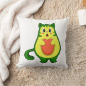 猫とアボカド クッション (ブランケット)