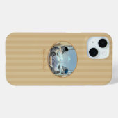 猫とエッフェル塔 - パリの喜び スマホケース Case-Mate iPhoneケース (裏面 (横))