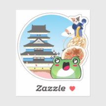 猫とカエルの日本グルメ旅行