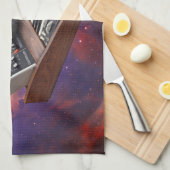 猫とキーボード キッチンタオル (四つ折り)