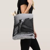 猫とギター トートバッグ (クローズアップ)