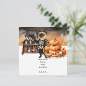 猫とケーキのハロウィンパーティ セーブザデート (スタンド正面)