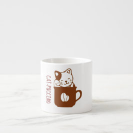 猫とコーヒーのかわいいマグカップ エスプレッソカップ