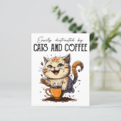 猫とコーヒー好きのための 猫とコーヒーに惑わされやすい (スタンド正面)