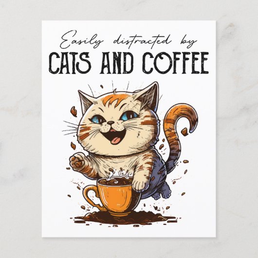 猫とコーヒー好きのための 猫とコーヒーに惑わされやすい (正面)