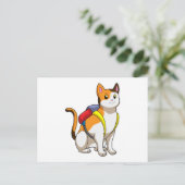 猫とサチェル ポストカード