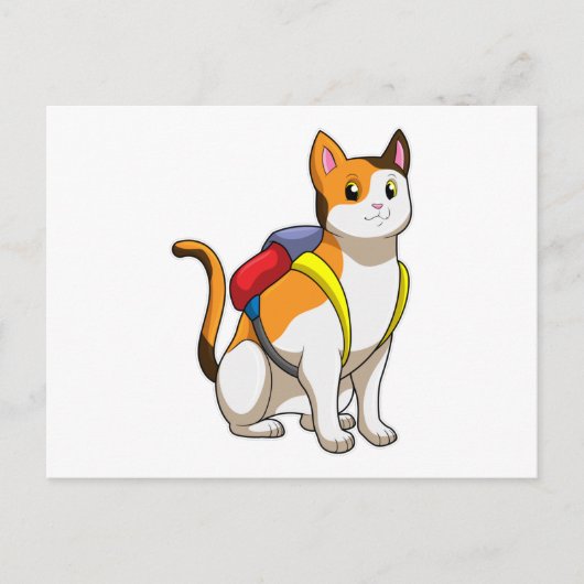 猫とサチェル ポストカード