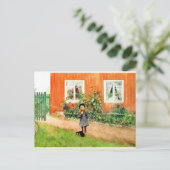 猫とサンドイッチのブリタ ポストカード (スタンド正面)