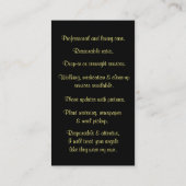 猫とサービスでペットと家事をする 名刺 (裏面)