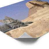 猫とスフィンクス ポスター (角)
